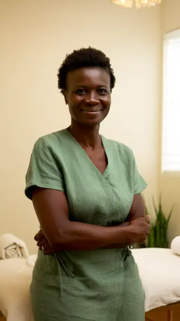 Aminata, praticienne de la bibliothèque d'avatars